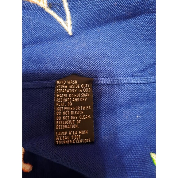 CHRISTINA ROTELLI CARDIGAN EMBROIDERED PENGIUN NEW YEARS 2000 Y2K WOMENS SIZE 1X - Picture 8 of 8